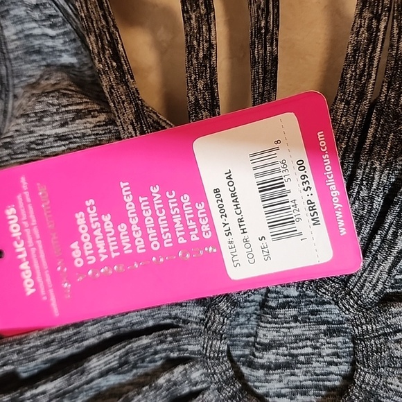 Yogalicious Sports Bra Size Small NWT - Picture 5 of 5